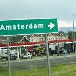 Amsterdam Road Sign